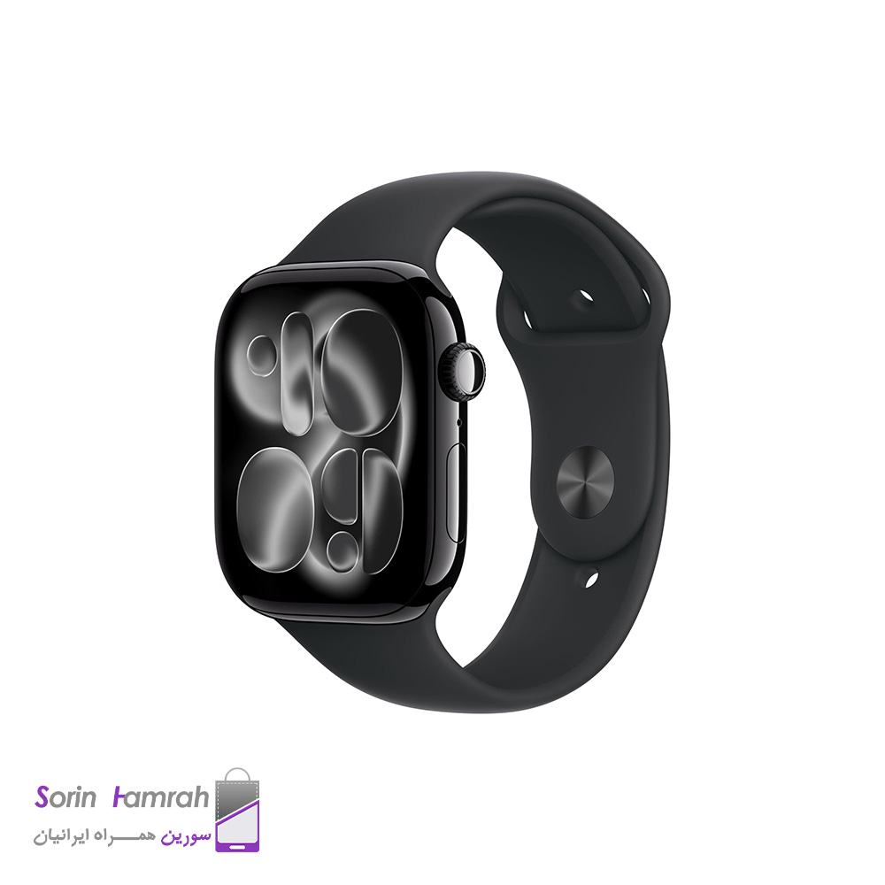 اپل واچ سری 11 مدل 42mm بدنه آلومینیوم با بند سیلیکونی